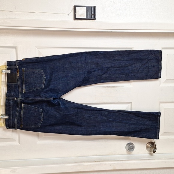 Civilianaire Mens Blue Cotton Mid Rise Pockets Slim Style Denim Jeans Size 29 - Picture 4 of 6